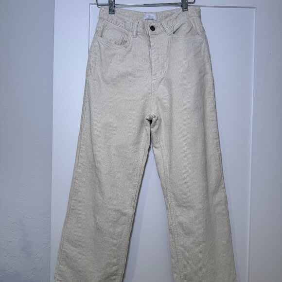 OAK + FORT Wide Legged Corduroy Pants - Picture 1 of 2